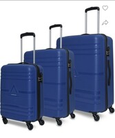 Aristocrat hard suitcase pair of 3