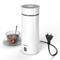 XECH Electric Mini Kettle In-Built Cable Portable Bottle For Travel | 300W Heating Element