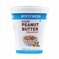 Natural Peanut Butter Crunchy 510 g by My Fitness