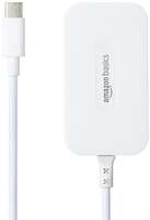 Amazon Basics 4 Port USB 2.0 Hub, 0.3M Length, 37.5 Grams White