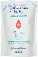 Johnsons Baby Bath 400Ml - Milk (Refill)