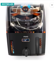 MarQ by Flipkart Innopure Crux 15 L RO + UV + UF + Copper + TDS Control Water Purifier with Prefilter  (Black)