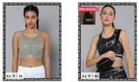HRX by Hrithik Roshan Sports Bras on 80% off, buy 3 get extra 15% off, buy 4 get 40% off