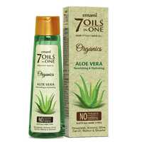 Emami 7 Oils In One Organics Aloe Vera Hair Oil | Nourishing & Hydrating 200ml