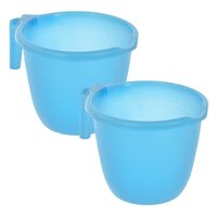 Kuber Industries Plastic Bathroom Mug.( Pack of 2)