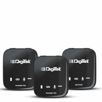 Digitek Wireless Microphone System for DSLR, Camcorder, Smartphone & Tablet DWM 101 [Rs.300 Coupon]