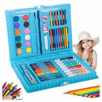 Lowest Toy Imagine™ 68 Pcs Color Set/Kit for Kids Drawing & Painting Set/Case Art & Craft Supplies 12 Crayon 8 Sketch Pens 8 Color Pencils 6 Oil Plaster Colour 12 Water Color Best Gift for Boys & Girls