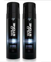 Wild Stone Intense Black No Gas Deo Deodorant Spray - For Men  (300 ml, Pack of 2)