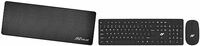 Ant Value FKBRI05 Multimedia Wireless Keyboard & Mouse Combo+Ant Value MM300 Gaming Mouse Pad-L- Large 