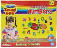 Negi Make And Learn Numbers Clay Dough Kit With 26 Play Toys Set For Kids , Clay Dough Set, Big Dough Set, Creative Set, doh Clay for Kids, Play Toys for Kids, Clay Set for Kids, Multicolor Play Dough, Above 3+