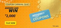 Amazon Coupon Carnival Quiz Answers : Win 2000