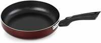 Cello Non Stick Induction Base Frying Pan/Tapper Pan, 220 mm, Cherry,Aluminium [Apply ₹75 Off Coupon]