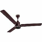 Orient Electric Newly Launched Zeno 1200mm BLDC Motor 5 Star Rated Ceiling Fan with Remote | 3 Years Warranty by Orient | Decorative Ceiling Fan for Home with Textured Rings & Powerful Airflow (Brown)