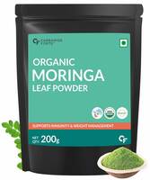 Carbamide Forte 100% Organic Moringa Powder - Moringa Oleifera - USDA Certified Organic Moringa for Immunity, Digestion & Energy - 200g Veg Powder
