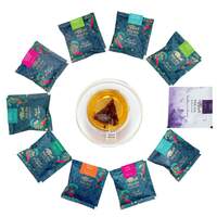 TGL Co. The Good Life Company Tgl Co. Natural Immunity Boosting Best Tea Sampler Tea Gift, 10 Pyramid Tea Bags Of 10 Different Exotic Flavors, 0.17416518698 pounds