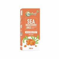 Nutriorg Sea Buckthorn Juice 500 ml, Himalayan Berry, Enrich With Omega 3,6,7 & 9, Rich in Vitamin C, No Added Sugar