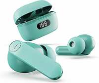 boAt Airdopes 121 Pro True Wireless Earbuds Signature Sound,Quad Mic Enx,Low Latency Mode for Gaming,50H Playtime,Iwp,Ipx4,Battery Indicator Screen(Mint Cascade),in-Ear