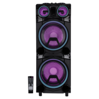 Croma 1400W Bluetooth Party Speaker with Mic (Dynamic Bass Boost, Black)