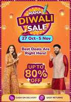 Meesho Maha Diwali Sale (27th Oct-5th Nov) :  Upto 80% OFF + Rs.9 Deals + Payment offers
