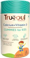 [ Sample @ ₹1 ] TruSoul by Baidyanath Calcium and Vitamin D Gummies for Kids | Strawberry & Mango Flavour 