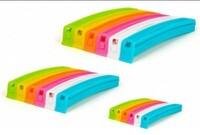 Tosaa 18 Pcs - 3 Different Size Plastic Food Snack Bag Pouch Clip Sealer Large,Medium,Small Plastic Snack Seal Sealing Bag Clips Vacuum Sealer (Multicolor)