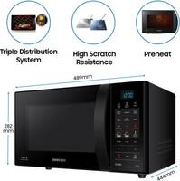 SAMSUNG 21 L Convection Microwave Oven  (CE73JD-B1/XTL, Black)