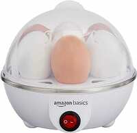 Amazon Basics Electric Egg Boiler | 3 Boiling Modes | Automatic Operation | Overheat Protection