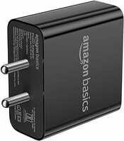 Amazon Basics 65W Compact Wall Charger