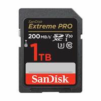 SanDisk Extreme Pro SD UHS I 1TB Card for 4K Video [40% Coupon]
