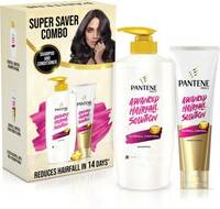 PANTENE Hair Fall Control Shampoo Plus Conditioner  (2 Items in the set)