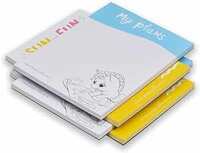 COI NOTEPADS to DO List, Unicorn Diary for Girls Cute Stationery Gift for Kids Birthday, Set of 4