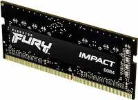 Kingston FURY 16GB 3200MHz DDR4 CL20 SODIMM Fury Impact, Black