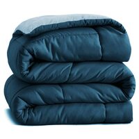 BSB HOME Microfibre All Season/AC/Summer Solid Reversible Double Bed Comforter Blanket 