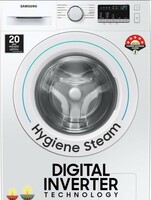 Samsung 7 Kg 5 Star Inverter, Hygiene Steam Fully-Automatic Front Loading Washing Machine (WW70T4020EE1TL)