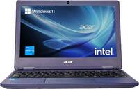 Acer One 11 Celeron Dual Core N4500 - (8 GB/128 GB SSD/Windows 11 Home) Z8-284 Thin and Light Laptop  (11.6 inch, Black, 1.1 Kg)
