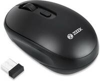 Zoook Clique / Adj. DPI Wireless Optical Mouse  (2.4GHz Wireless, Jade Black)