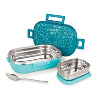 Attro Food Time Stainless Steel Lunch Box @ ₹279