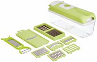BigPlayer 2-in-1 Vegetable Chopper Set for Kitchen  [Apply Coupon]