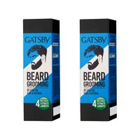 Gatsby Beard Oil - Pure & Natural 50ml | Non-Sticky, Quick Absorbing, Pleasant Fragrance, Light Beard Oil for Men | For Better Growth & Thicker Beard | Multipurpose Oil for Beard & Hair | Pack of 2