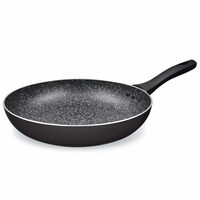Milton Pro Cook Granito Induction Fry Pan, 24 cm, Black (Aluminium)