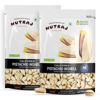 Nutraj California Roasted & Salted Inshell Pistachios 500g (250g x 2) [Apply ₹10 Off Coupon]