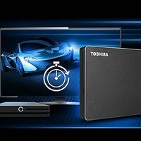 TOSHIBA Canvio Gaming 2TB Portable External HDD - USB3.0 for Windows and Mac, Compatible with Playstation, Xbox, PC and Mac. 2 Years Warranty. External Hard Drive - Black