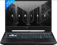 ASUS TUF Gaming F15, 15.6"(39.62 cms) FHD 144Hz, Intel Core i7-11800H 11th Gen, 4GB NVIDIA GeForce RTX 3050 Ti, Gaming Laptop (16GB/512GB SSD/Windows 11/90WHrs Battery/Black/2.30 Kg), FX506HE-HN382W