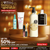 Tatacliq Season of Sparkle Diwali Delights Sale-Up to 50% Off + Flat Rs.500 Off on Orders Above Rs.1500