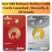New SBI Reliance Credit Cards Launched | Rewards, & All Details