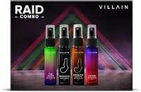 Villain Raid Combo Perfume Gift Set for Men 4x8 ML | Perfume with Long Lasting Fragrance | EDP
