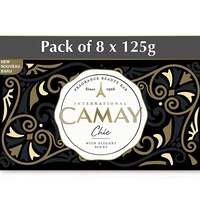 Camay Chic International Beauty Bath Bar | Beauty Bathing Soap|French Fragrance|For All Skin Types 125g|PO8