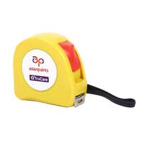 Asian Paints TruCare Carbon Steel Measuring Tape Strip | With Thumb Lock and Belt Clip (5m, White)