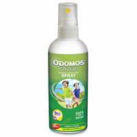 Dabur Odomos Naturals Mosquito Repellant Spray - 100ml | Protection from Mosquitoes | Clinically Tested & Pediatrician Certified | 8 Hours Protection in Single Application | Protection Against Dengue, Malaria & Chikung
