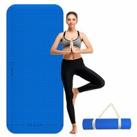 SLOVIC Yoga Mat for Women and Yoga Mat for Men, 6mm Thick Exercise Mat for Home Workout | Soft and Durable EVA Material Gym Mats | Non-Slip Yoga Mats